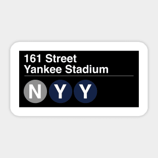 Yankee Stadium - NYC Subway Sticker